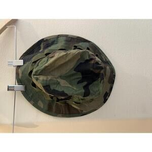 Authentic Military Camo Bucket Hat - Size 7